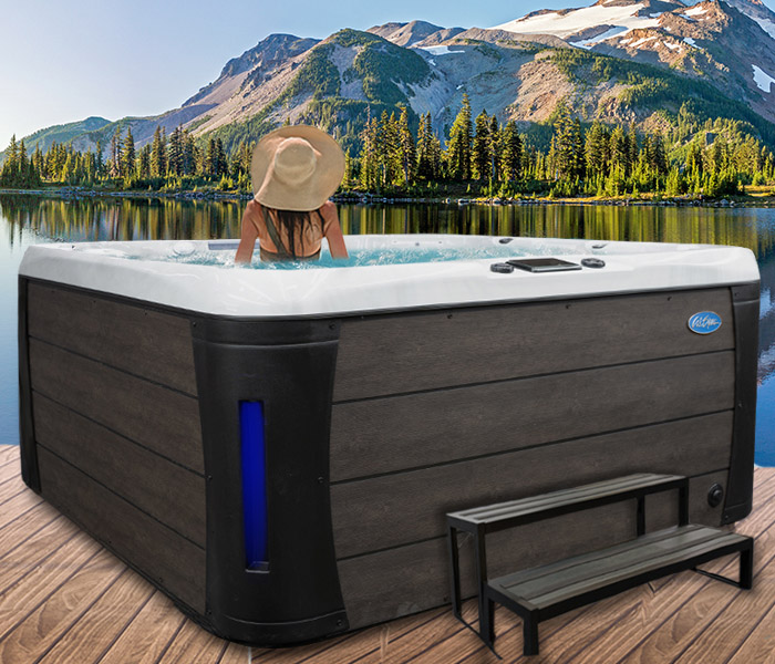 Calspas hot tub being used in a family setting - hot tubs spas for sale Brockton